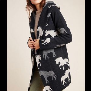 ANTHROPOLOGIE Field Flower “Sedona” sweater coat